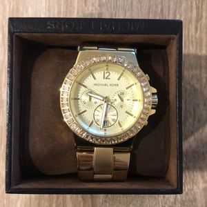 Gold Michael Kors watch